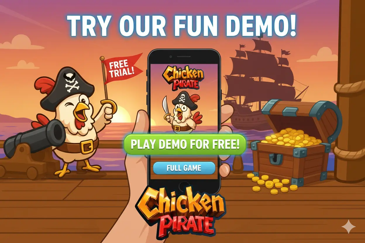 Chicken Pirate demo mode