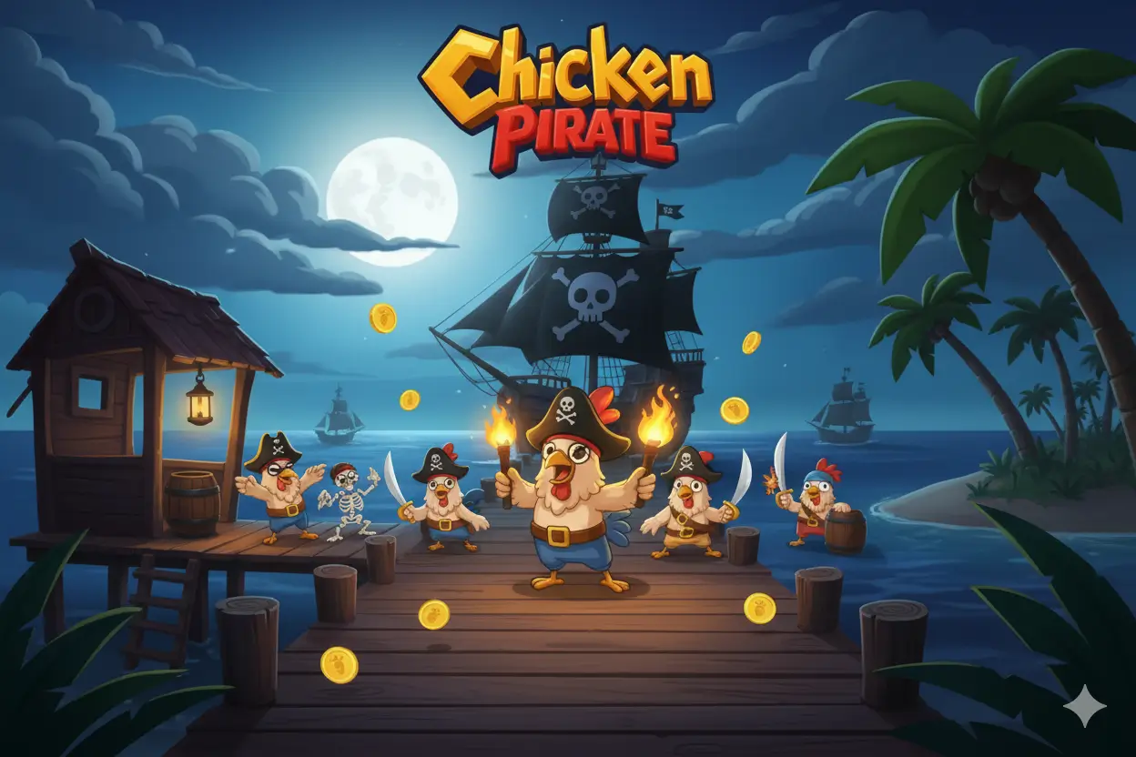 Chicken pirate game