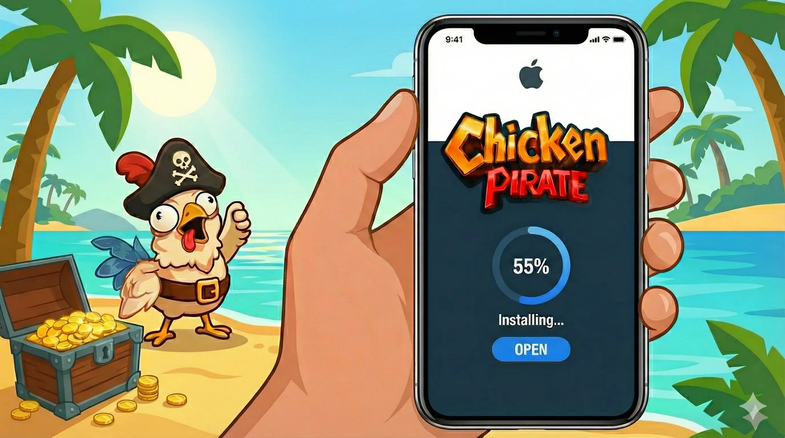chicken pirate ios