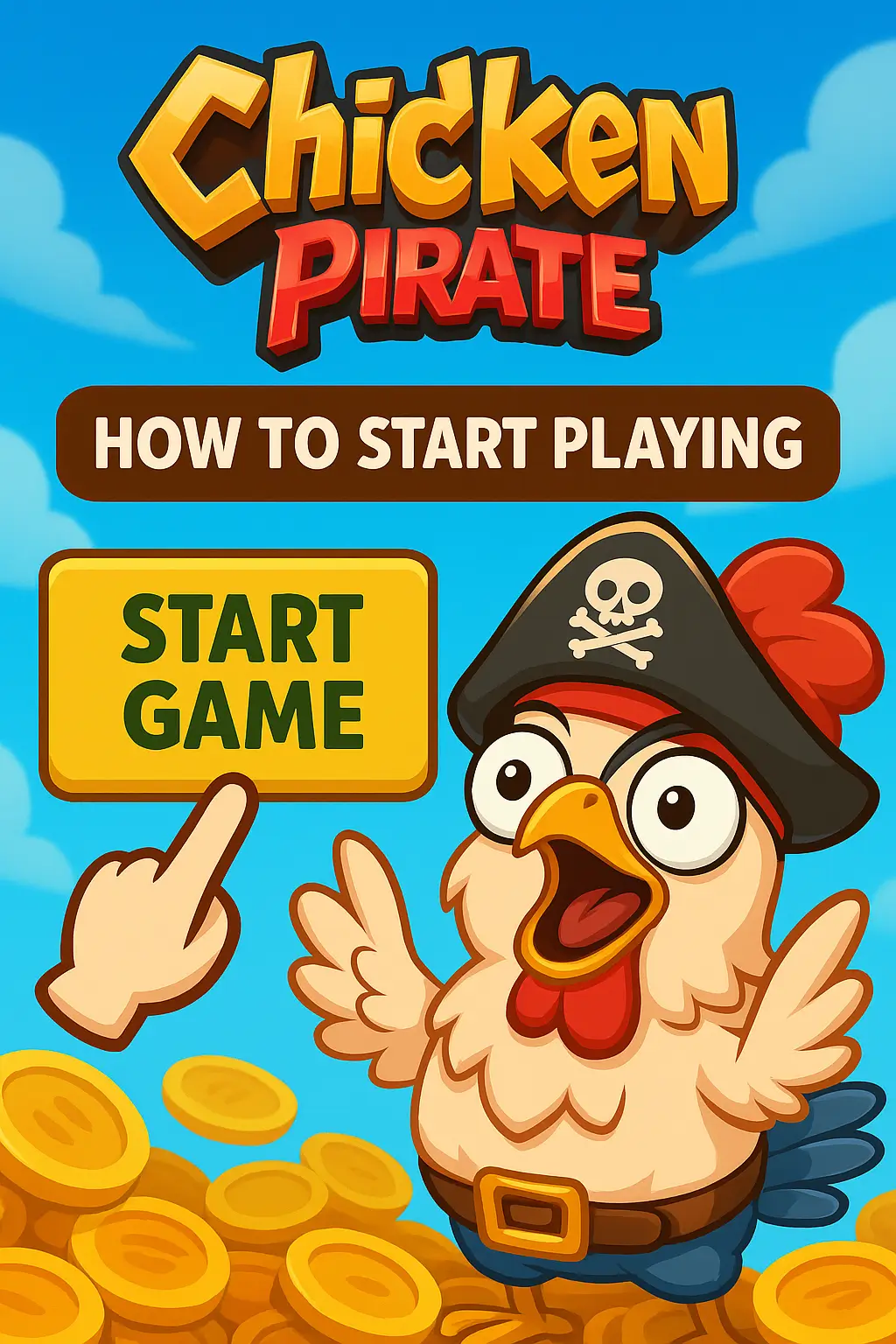 how to start chicken pirate how to start chicken pirate